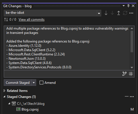 Copilot Commit Comments Copilot Commit Comments